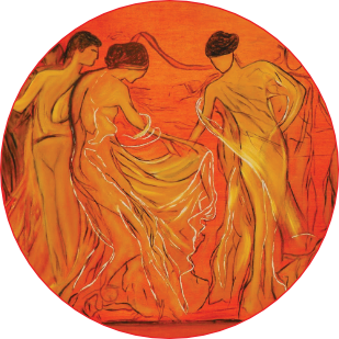 Tanz der Musen von Nikolaos Gyzis